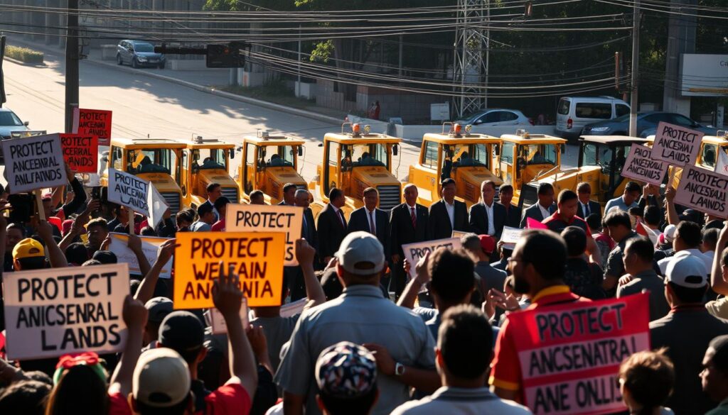 Isu Penggusuran Wilayah Adat Picu Protes