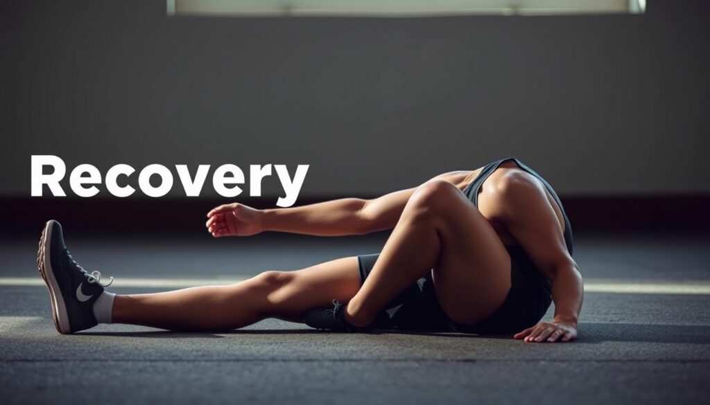 Pelari melakukan stretching dan pemulihan setelah latihan untuk menghindari overtraining