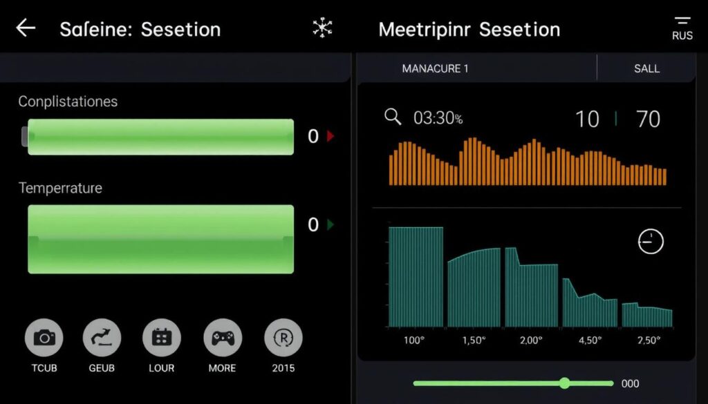 Ilustrasi pengaturan baterai dan pengelolaan suhu pada perangkat Android untuk gaming