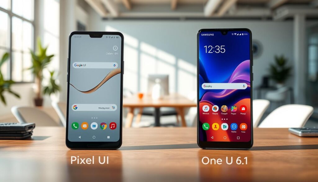 Perbedaan bloatware Pixel UI One UI